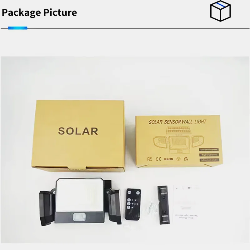 440 LED Solar Light PIR Motion Sensor Outdoor Solar Lamp IP65 Waterproof Wall Light Solar Sunlight Powered Garden street light