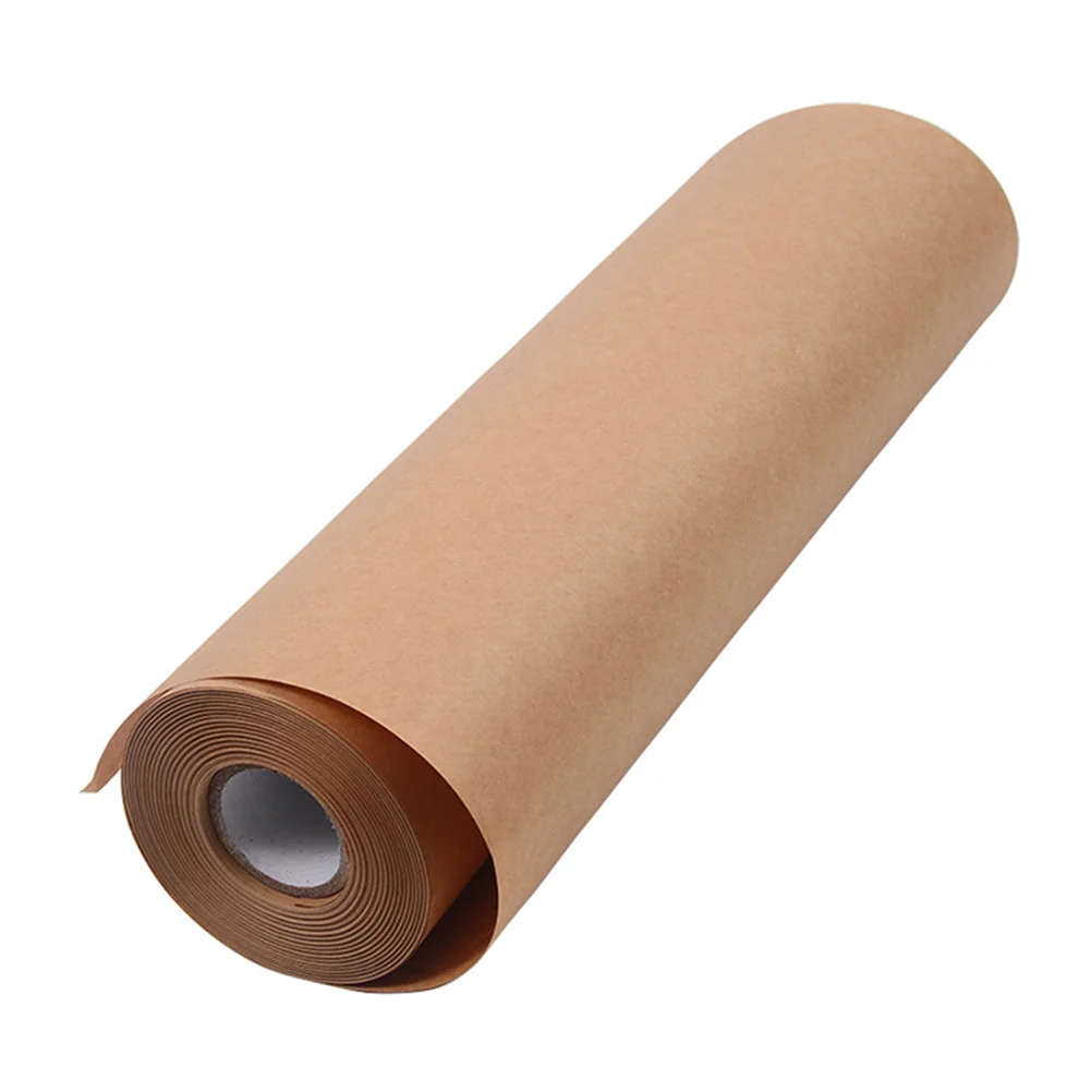 1 Roll Gift Wrapping Kraft Paper Strong Odorless for Gift Box Flower Packaging DIY Art Crafts Blank Design Protector