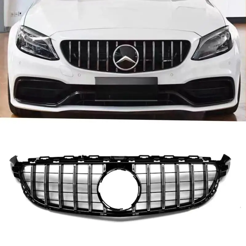 

For 2015-2018 Original Mercedes Benz W205C63 Modified with 19 C63 Vertical Bar Grille