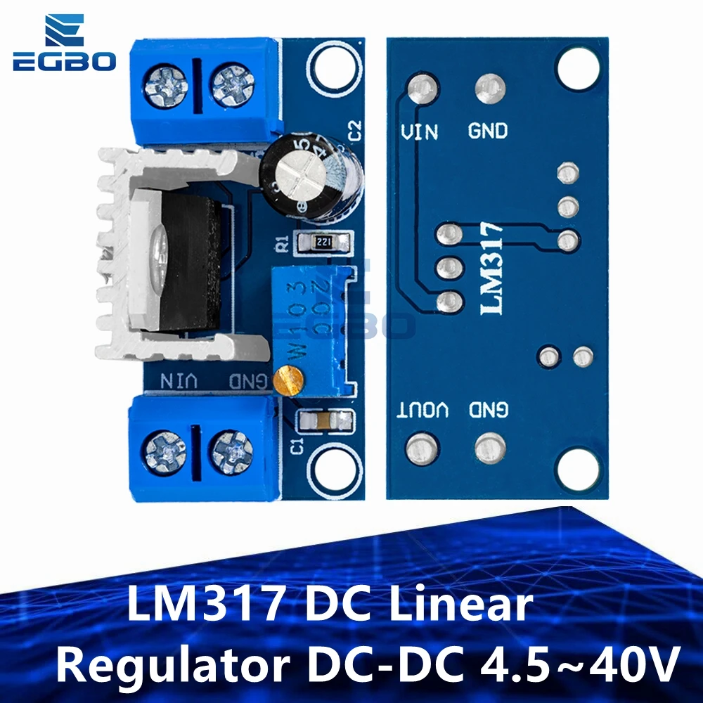 1PCS Egbo LM317 Dc …