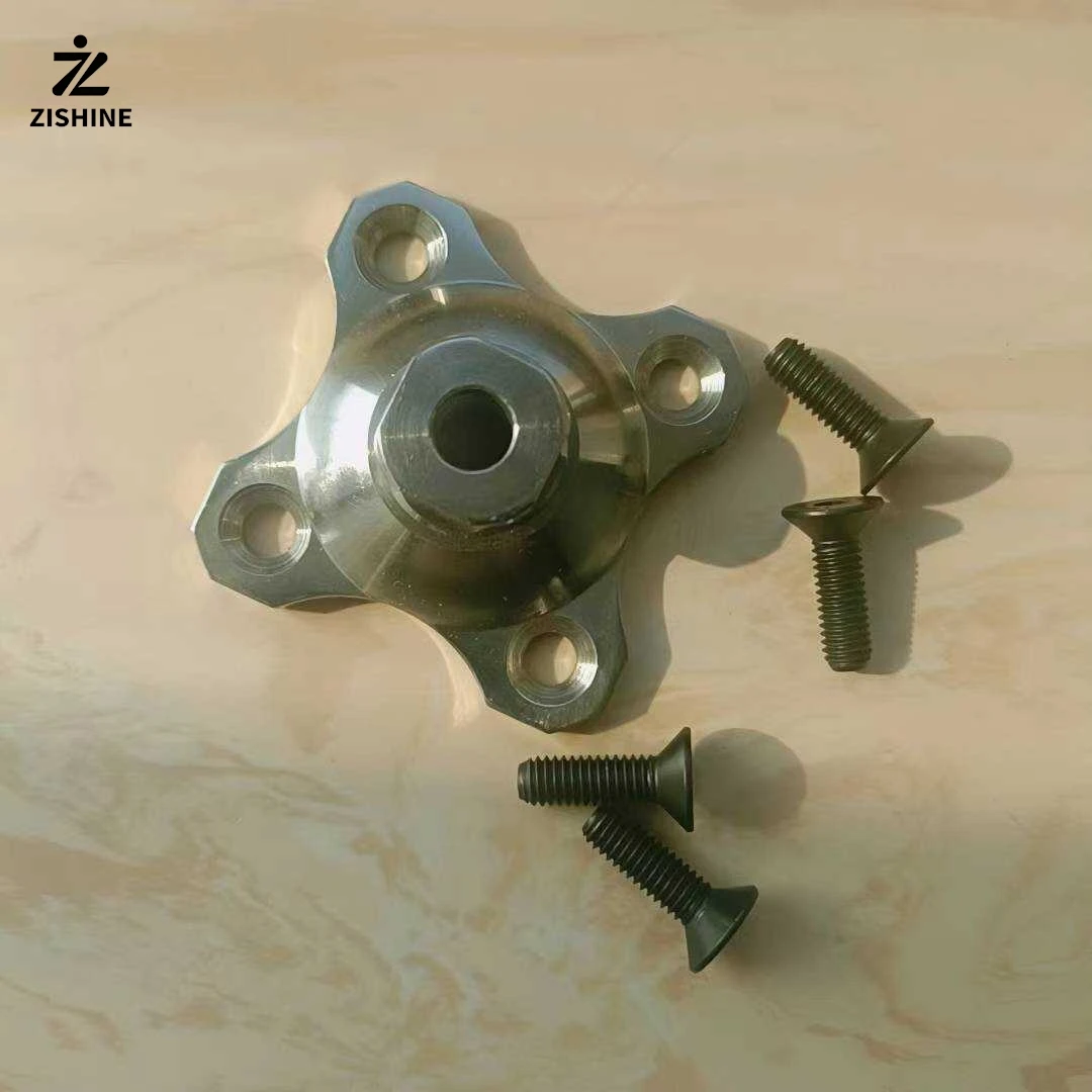 Square cone-shaped socket for calf and thigh, connecting plate for connecting parts, stainless steel parts for prosthesis.