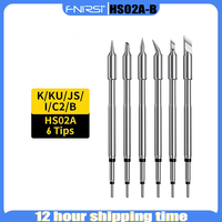 FNIRSI HS-02 Series Soldering Iron Head Accessories, B2 C2 HS-02A/B, Power Cc Cable Soldering Iron Holder Accessories