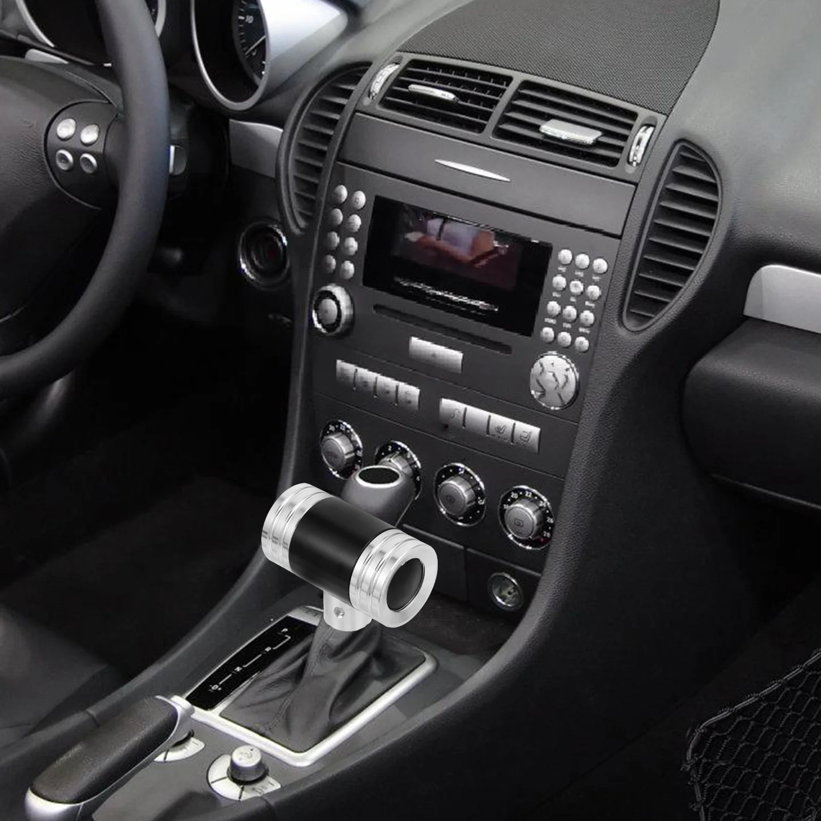 

Gear Shift Knob Automatic Universal Shifter Knob Plane Shape Aluminum Alloy Car Gear Lever Stick Handle For Manual Car