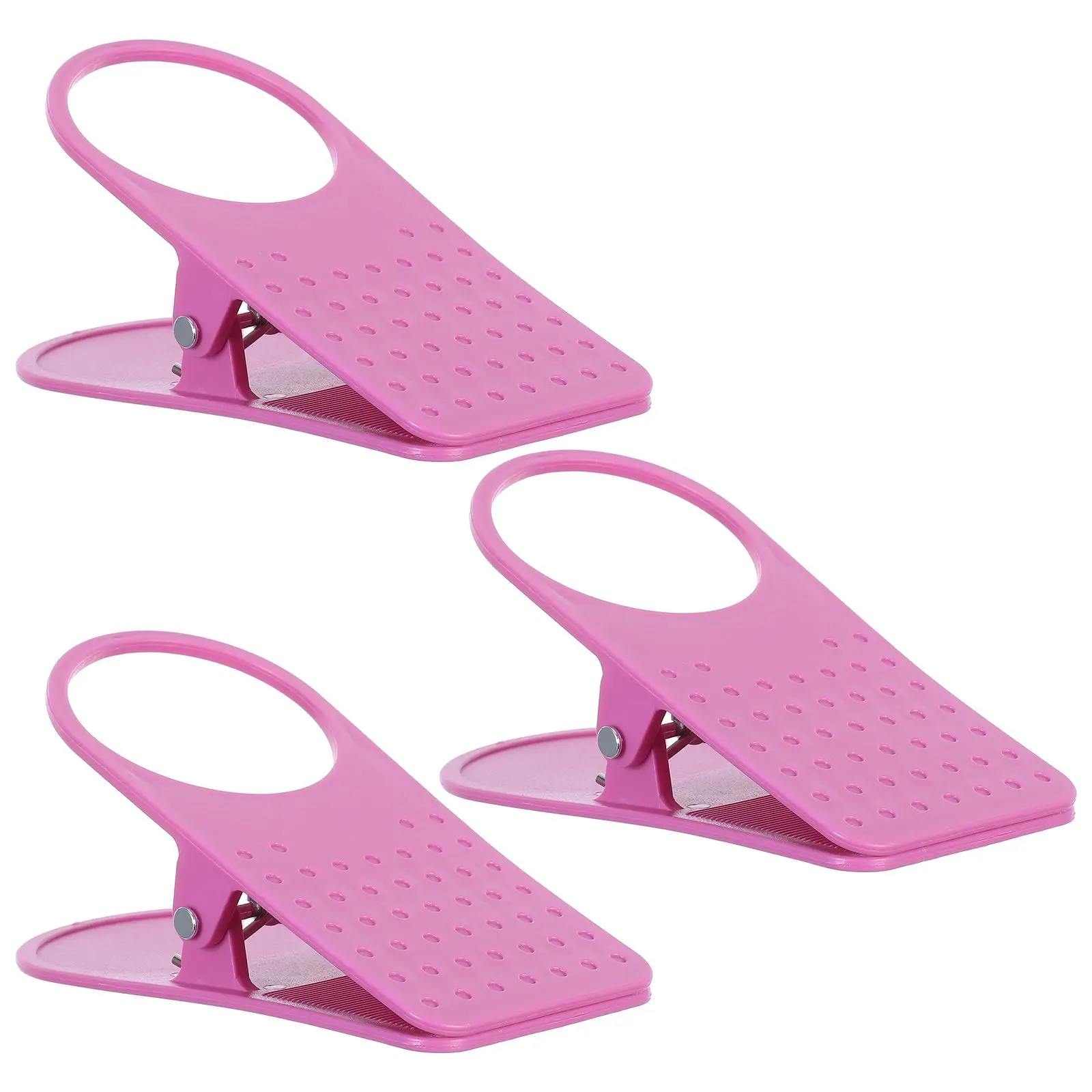 

3 Pcs Table Cup Holder Clip Drink Drinking Holders Portable Desk Office Mug Clamp for