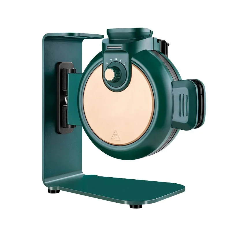 Maszyna do gofrów, komercyjna maszyna do muffinów, dwustronne ogrzewanie, pionowa maszyna do ciasta śniadaniowego z kratką