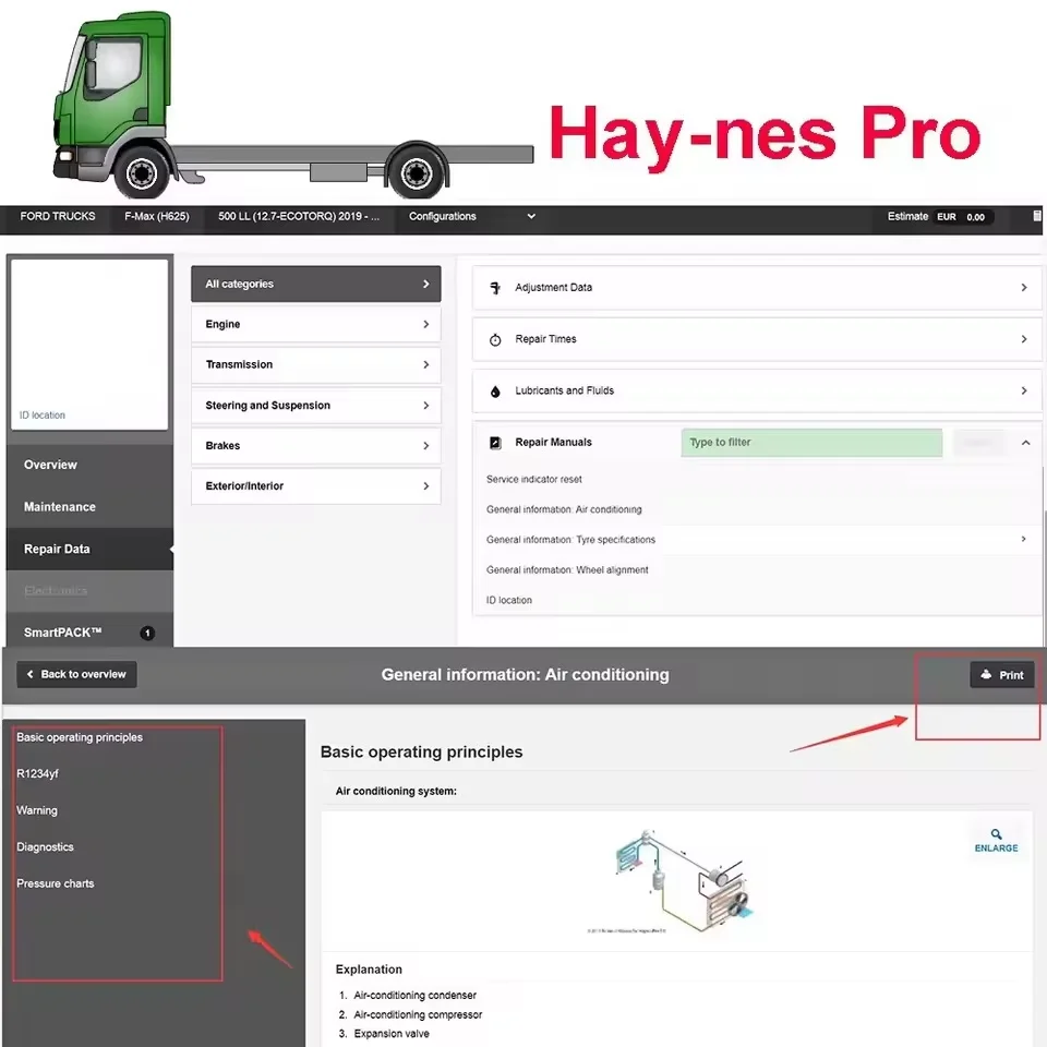 2026 Online Account for AllData US EU Newest Whole Data Software for Car Data Repair Data Hay-nes PRO Compatible with Mobil/PC