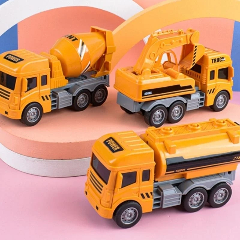 Pull Back Car For Boy Mini Construction Vehicle Pull Back Construction Car Truck 15UB