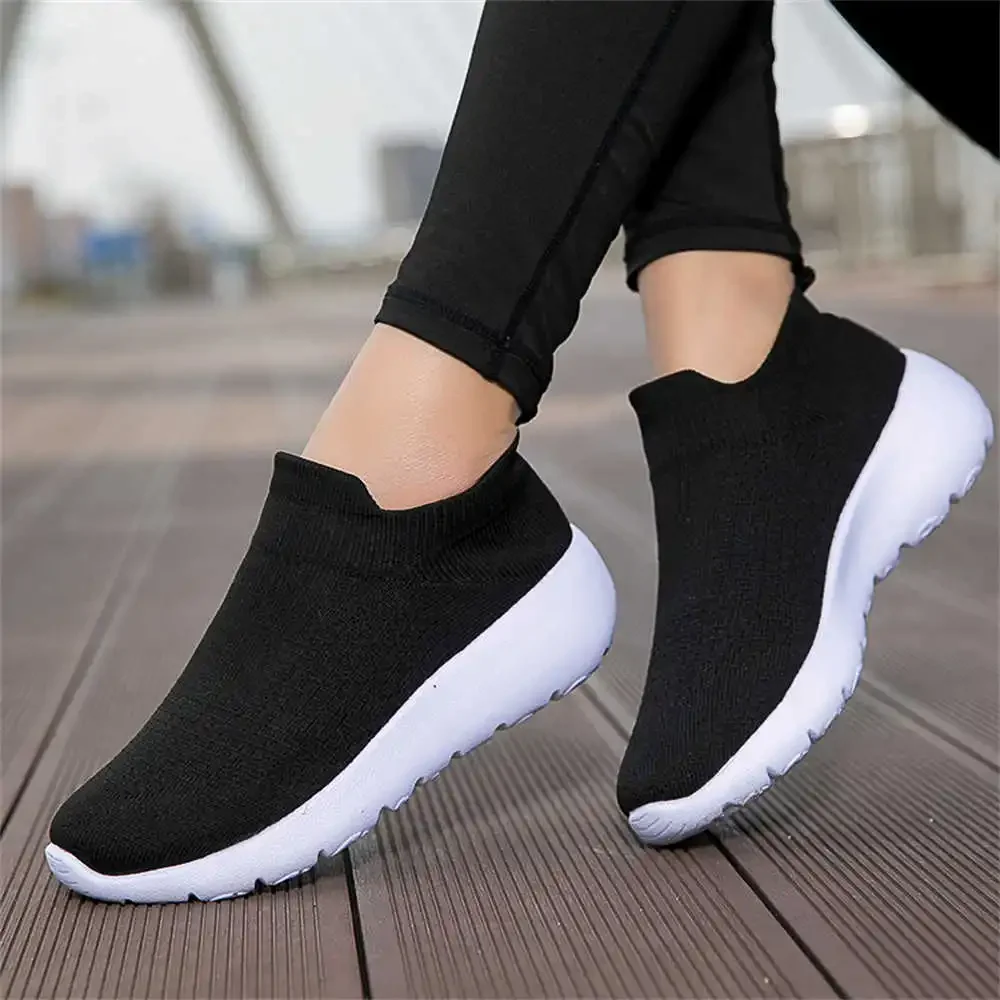 36-43 Knitting Summer Outdoor Running Women's Casual White Sneakers Summer Shoes Girl Sports 4yrs To 12yrs Top Quality