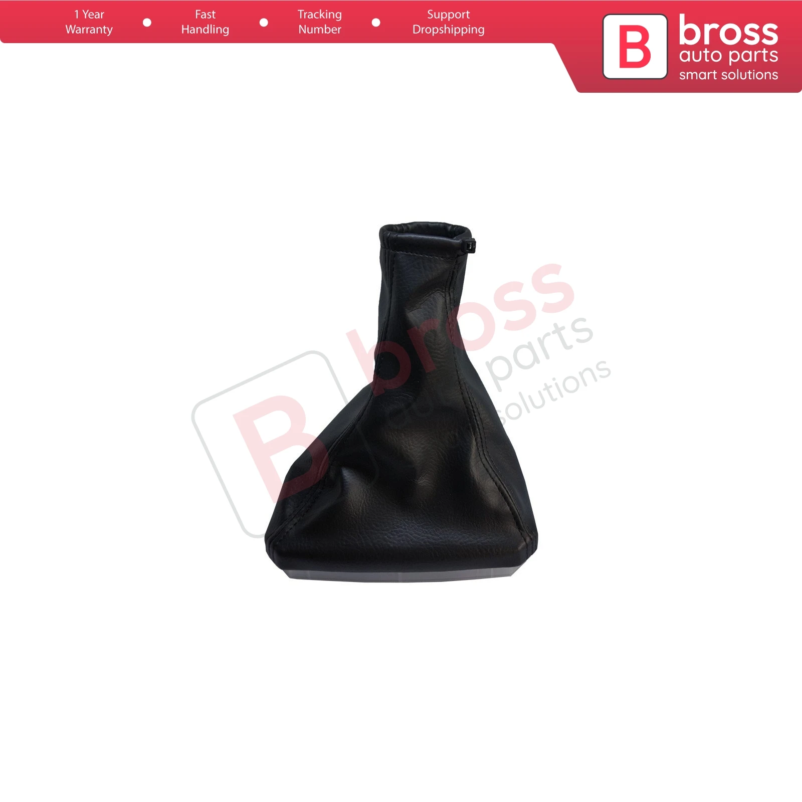 Bross BSP775 Manual Gear Shift Stick Black Boot Gaiter  6145730001, 205860466, 205860466, 6145730001 For Vauxhall Opel Vectra B