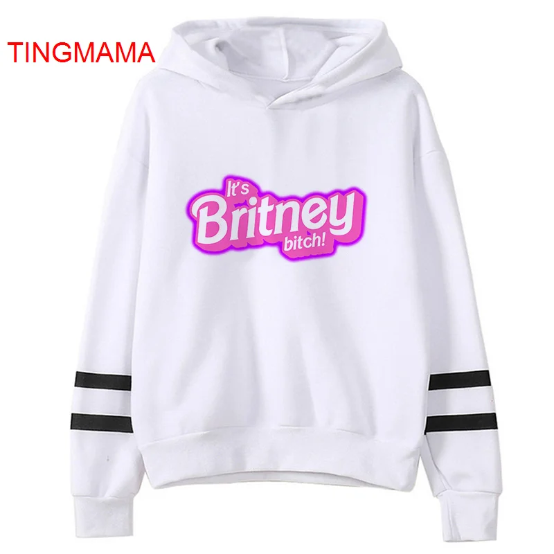 Britney Spears hoodies women anime Korea hip hop female clothing sweatshirts printed grunge