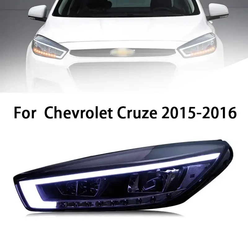 

Headlights For Chevrolet Cruze Headlights 2015 2016 2017 LED Headlight DRL Hid Bi Xenon Auto Accessories Head Lamp