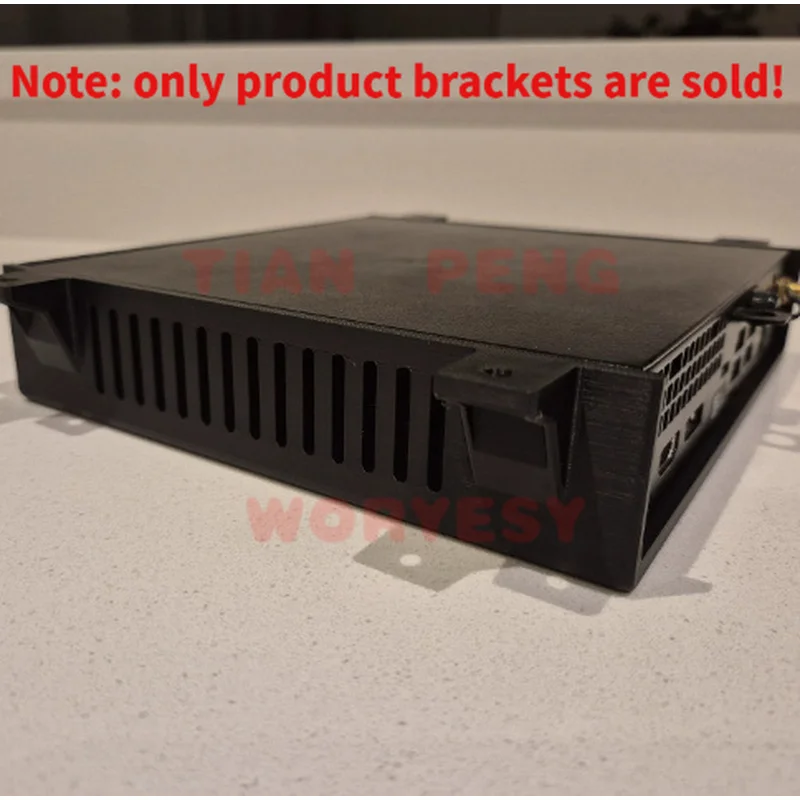 WYORESY Under Desk Bracket For Dell (Mini PC) Fix Compact Host Below Work Surfaces To Optimize Space Arrangement For Home And