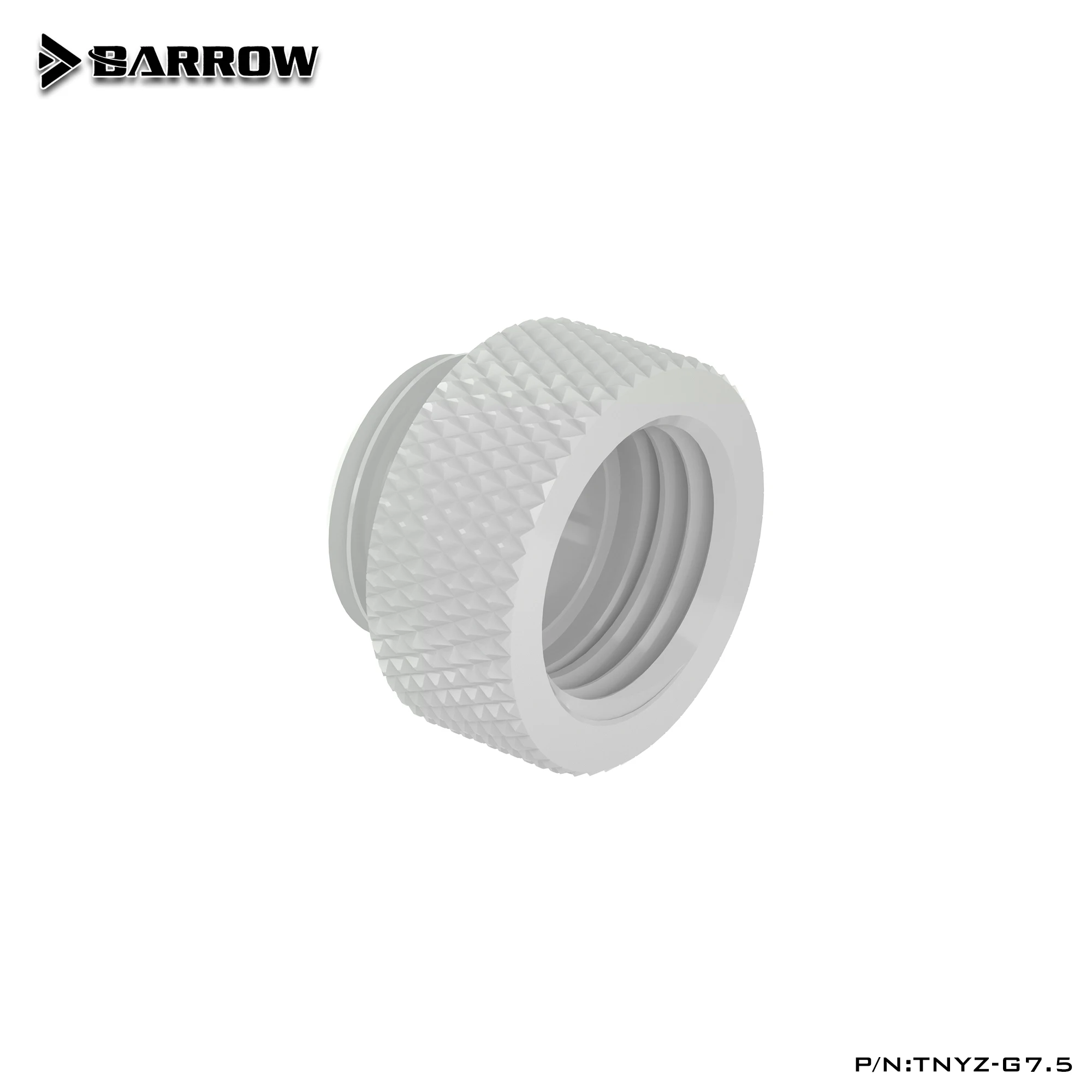 BARROW (Extend 7.5mm) Fitting G1/4'' M to F Extend Connect Adapter Male to Female Increase 7.5mm Length Connector Cooling System