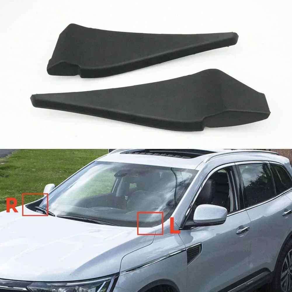 pour-renault-koleos-ii-hc-2017-2023-668624304r-668630395r-cache-coffre-d'angle-lateral-du-pare-brise-avant-panneau-deflecteur-d'eau