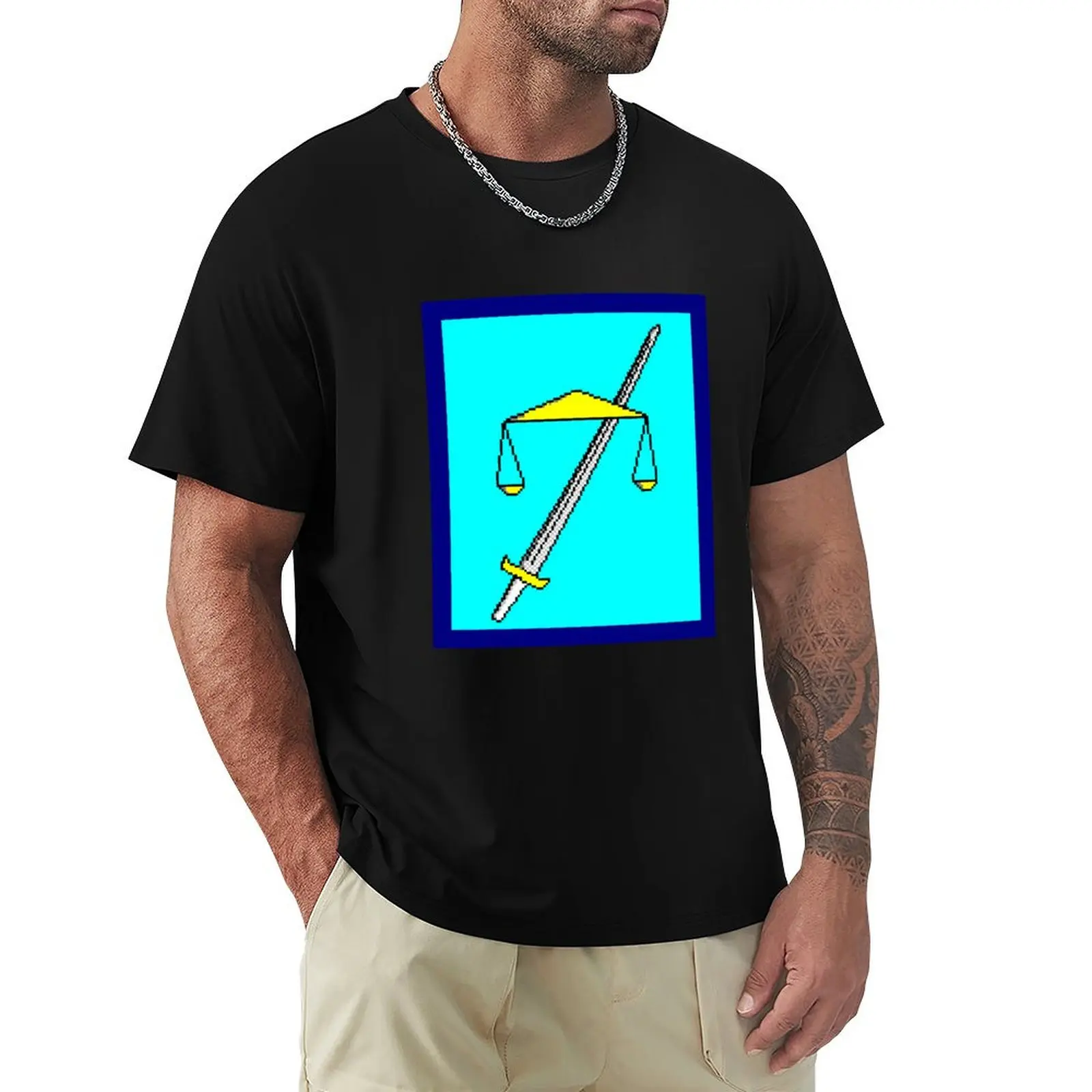 

TempleOS T-Shirt anime clothes baggy shirts vintage t shirts Men's t-shirt