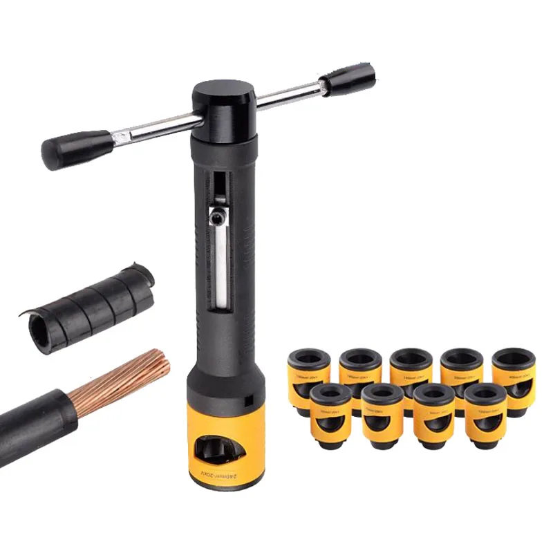 High voltage cable peeler SW-12 fast single-strand wire insulation layer peeler sleeve stripper