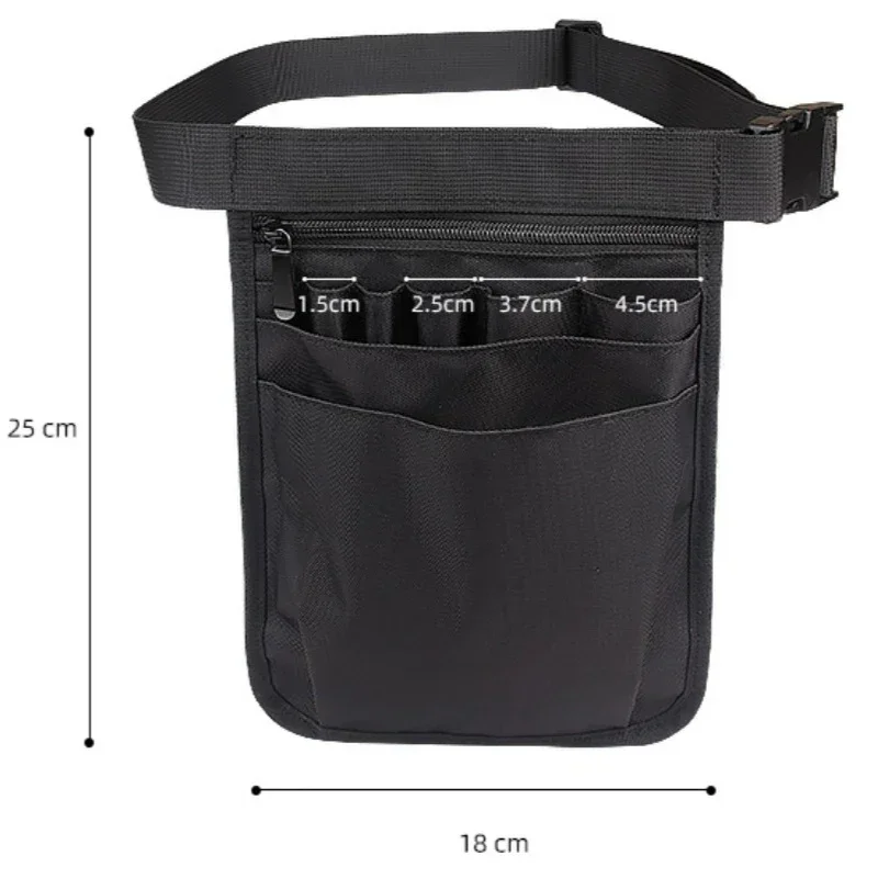 Barber Supplies Hair Scissor Waist Bag Portable Clippers Organizer Hairstylist Tools Large Capacity Travel Bag Salon Storage Bag