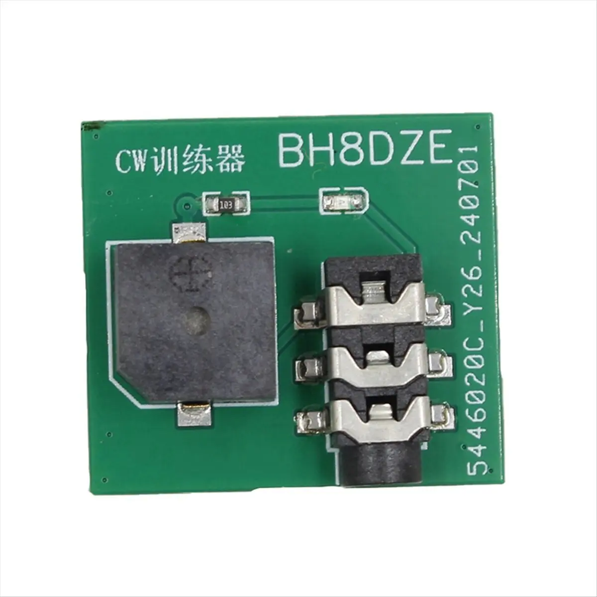 【Home-Accessories】Mini CW Trainer Hand Key Practice Connector Mores Code Training Valnd Key Trainer Mobile Phone Computer Conne