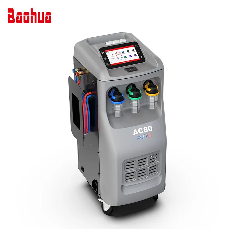 Automatic AC Gas Recycling Recharging Service Car Care Equipment-Refrigerant  Recovery Machine