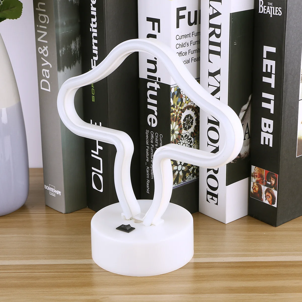 

Pineapple Shaped Neon Night Light Warm White Lamp For Room Home Bedroom Living Room Office Decor