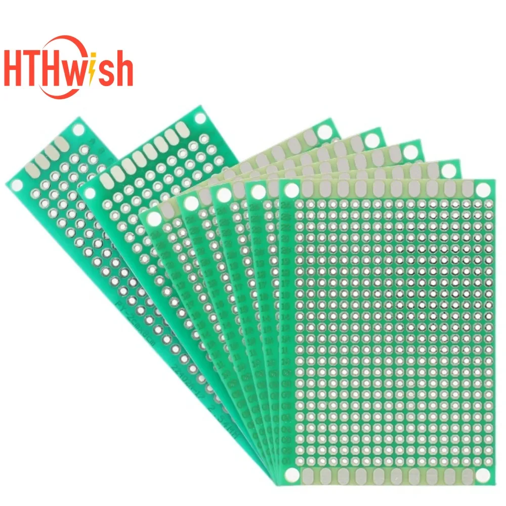 1-20pcs Single Sided PCB Board Prototype Board  Universal Circuit Board 2.54mm for Arduino Experiment Empty Printed Circuit Boar