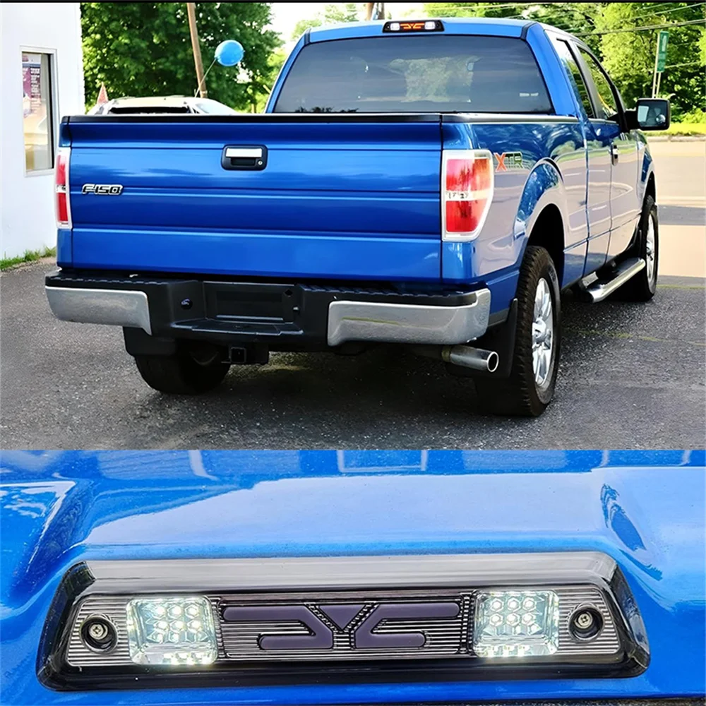 12V Roof Tail Light LED Rear 3rd Third Brake Signal Cargo Lamp Plug&Play For Ford F150 2009 2010 2011 2012 2013 2014 Waterproof