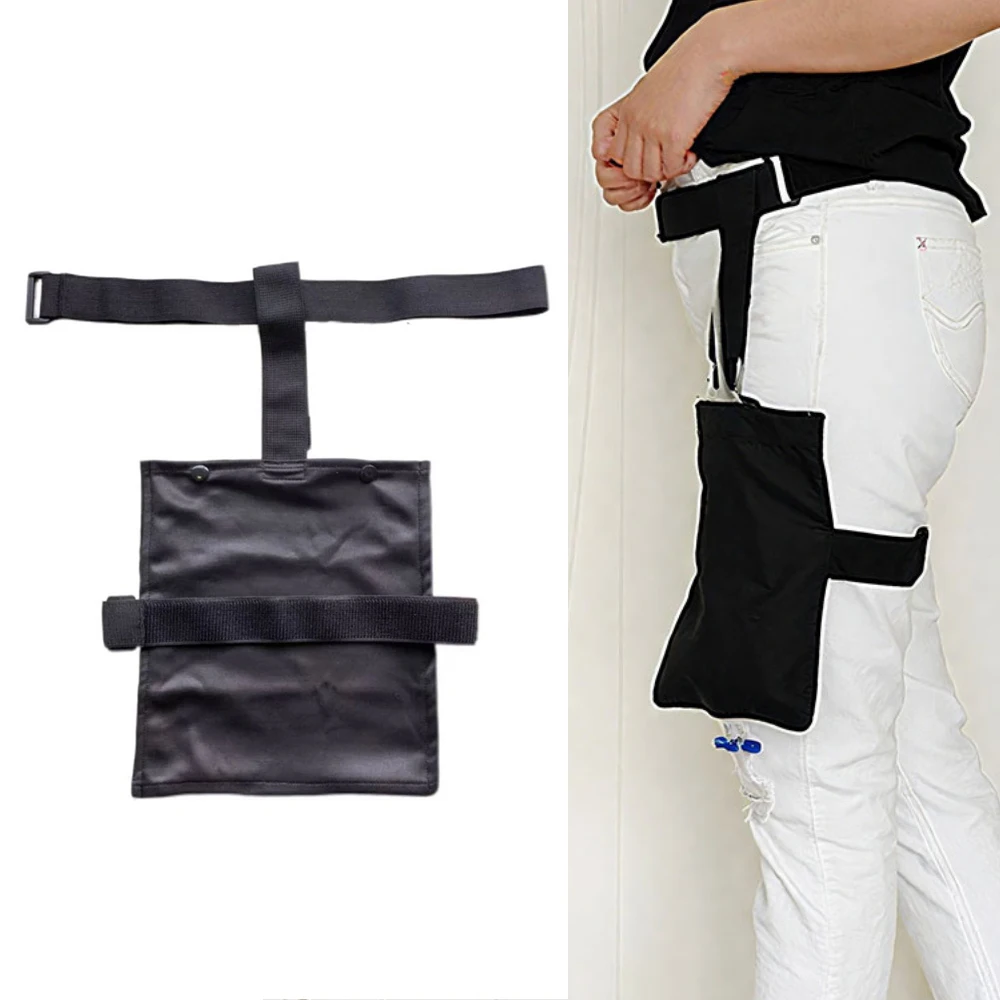 

Catheter Urine Leg Bag Holder Fixed Storage Pouch Lightweight Urinary Drainage Bag External Bladder Ostomy Collection Waist Bag