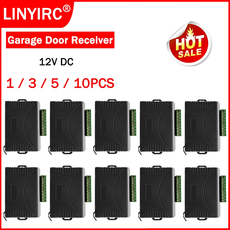 

893MAX Receiver Garage Door Opener Security for 890MAX 895MAX 891LM 893LM 951EV 953EV 971LM 973LM 371LM 373LM Remote Control