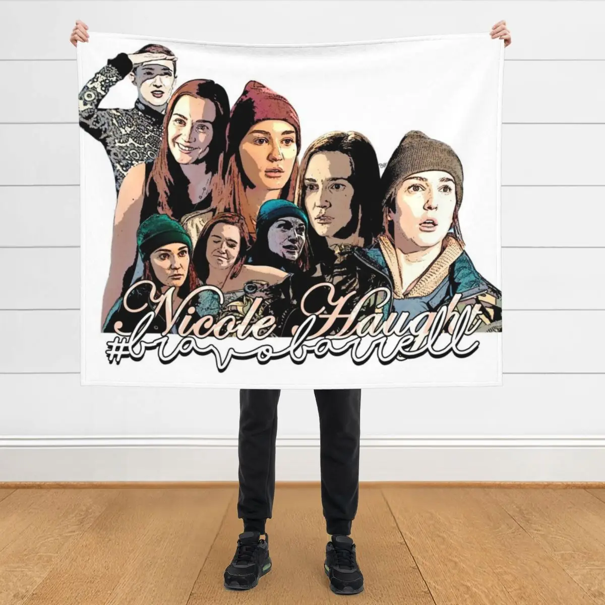 

#bravobarrell - a nicole haught study Throw Blanket decorative Personalized Gift Bed Luxury Throw Blankets