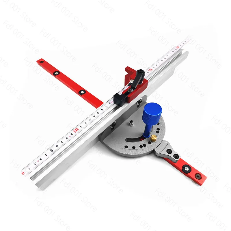 Woodworking New High-precision Multi-angle Adjustment, DIY Modification of Saw Table Engraving Machine, Backer Push Handle