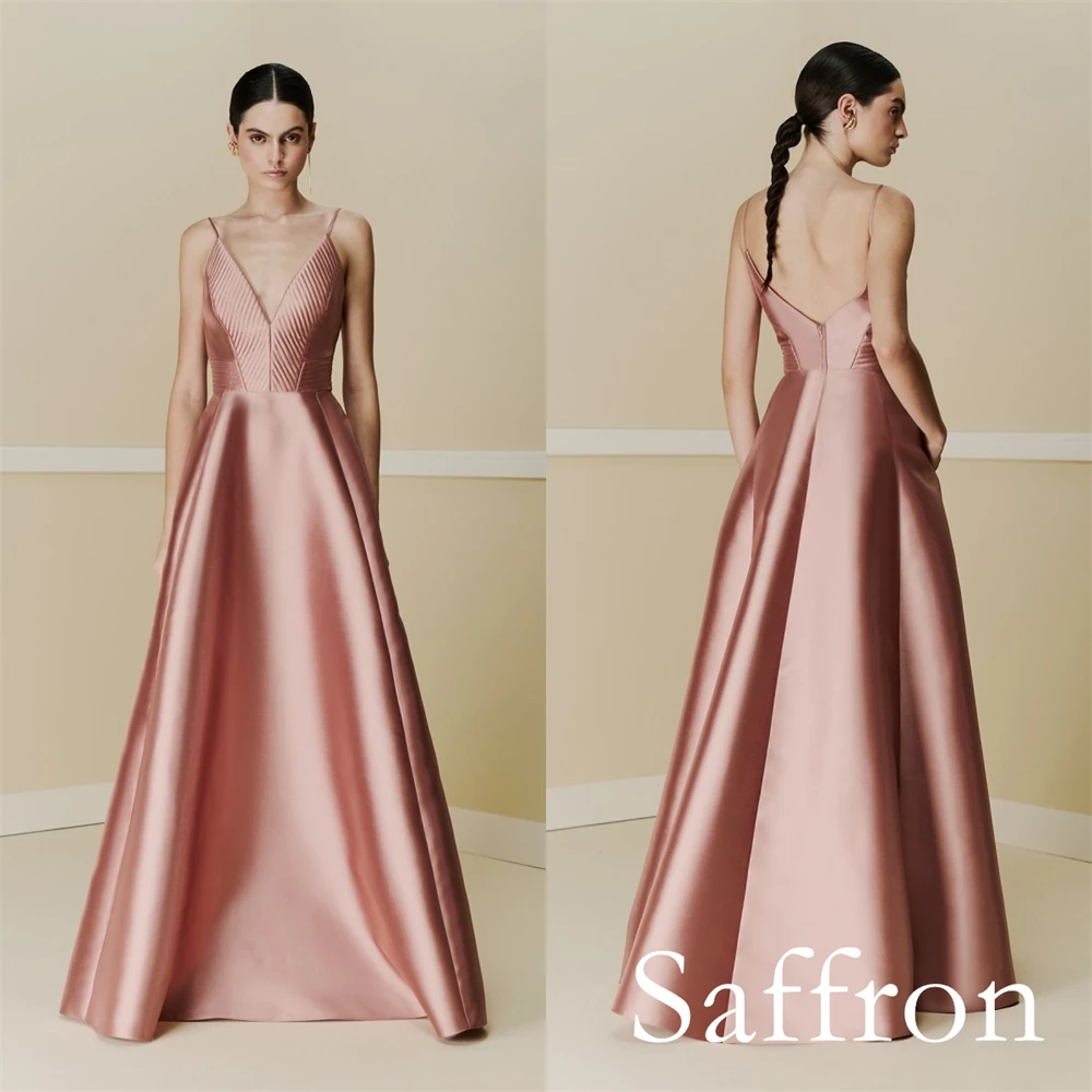 تخصيص رشيقة الخامس الرقبة السباغيتي الأشرطة مساء اللباس مثير عارية الذراعين المشاهير أثواب الأزياء سستة الظهر ألف خط حزب اللباس