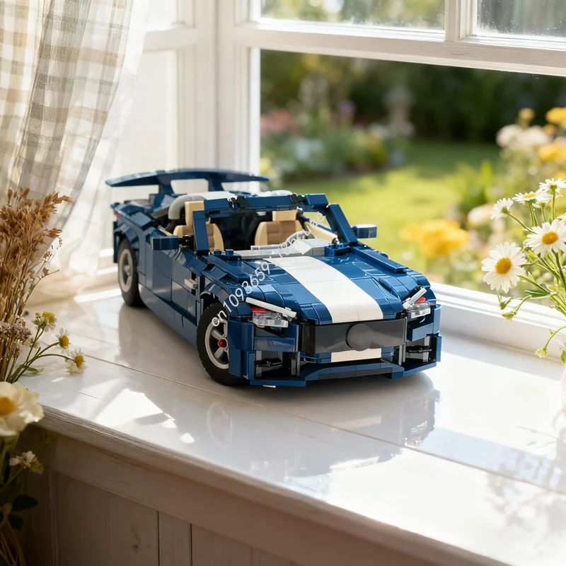 

1179 шт. MOC Mercedesesed GT R Roadster B модель Creator строительные блоки идея игрушки образование Рождественский подарок кирпич детский день рождения