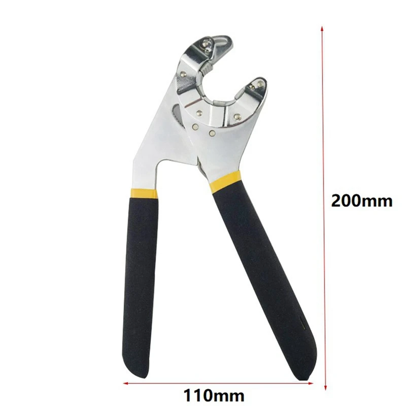 1 PCS Multifunctional Adjustable Universal Wrench Clamp Machine Workshop Tool 8-Inch