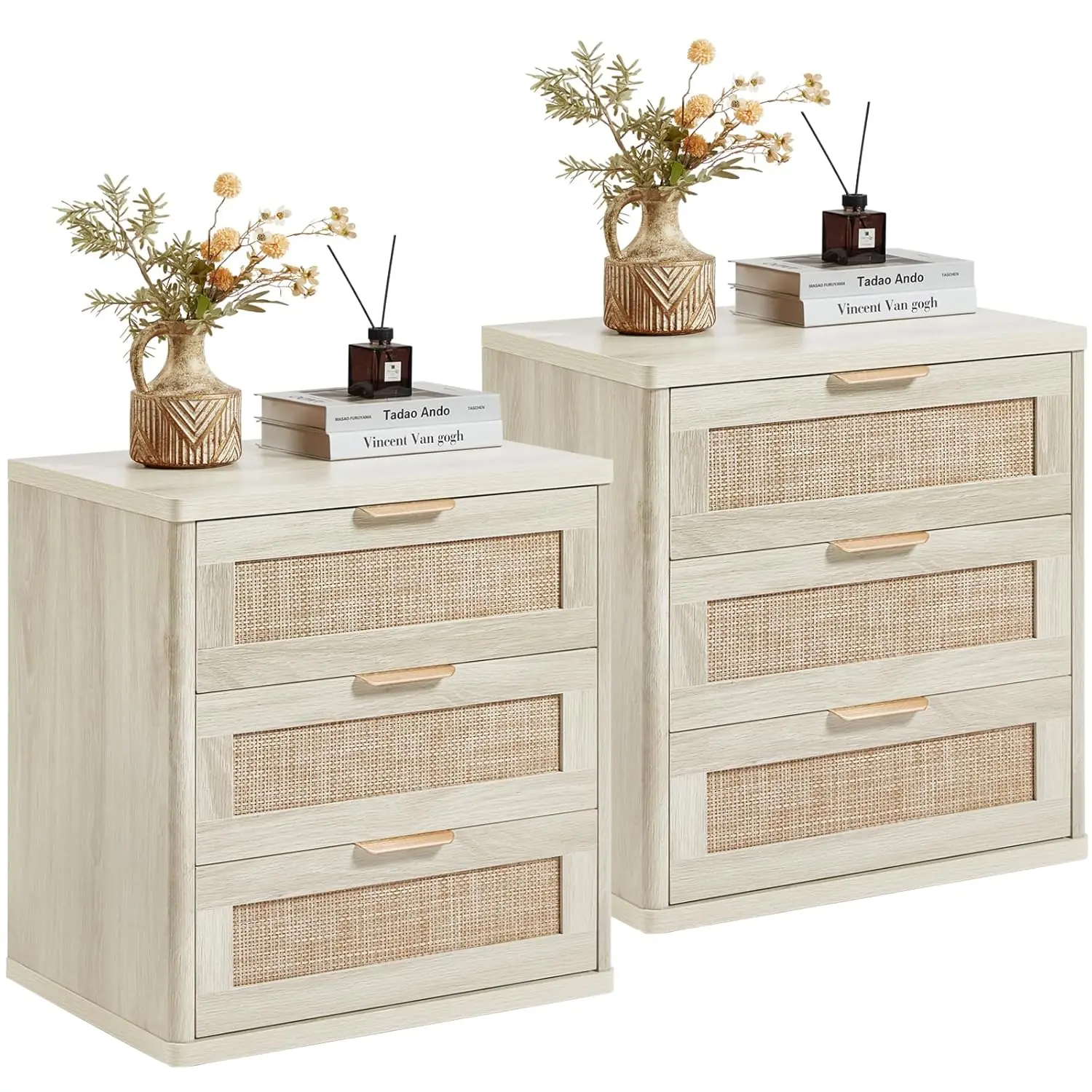 Night Stand Set 2 W…