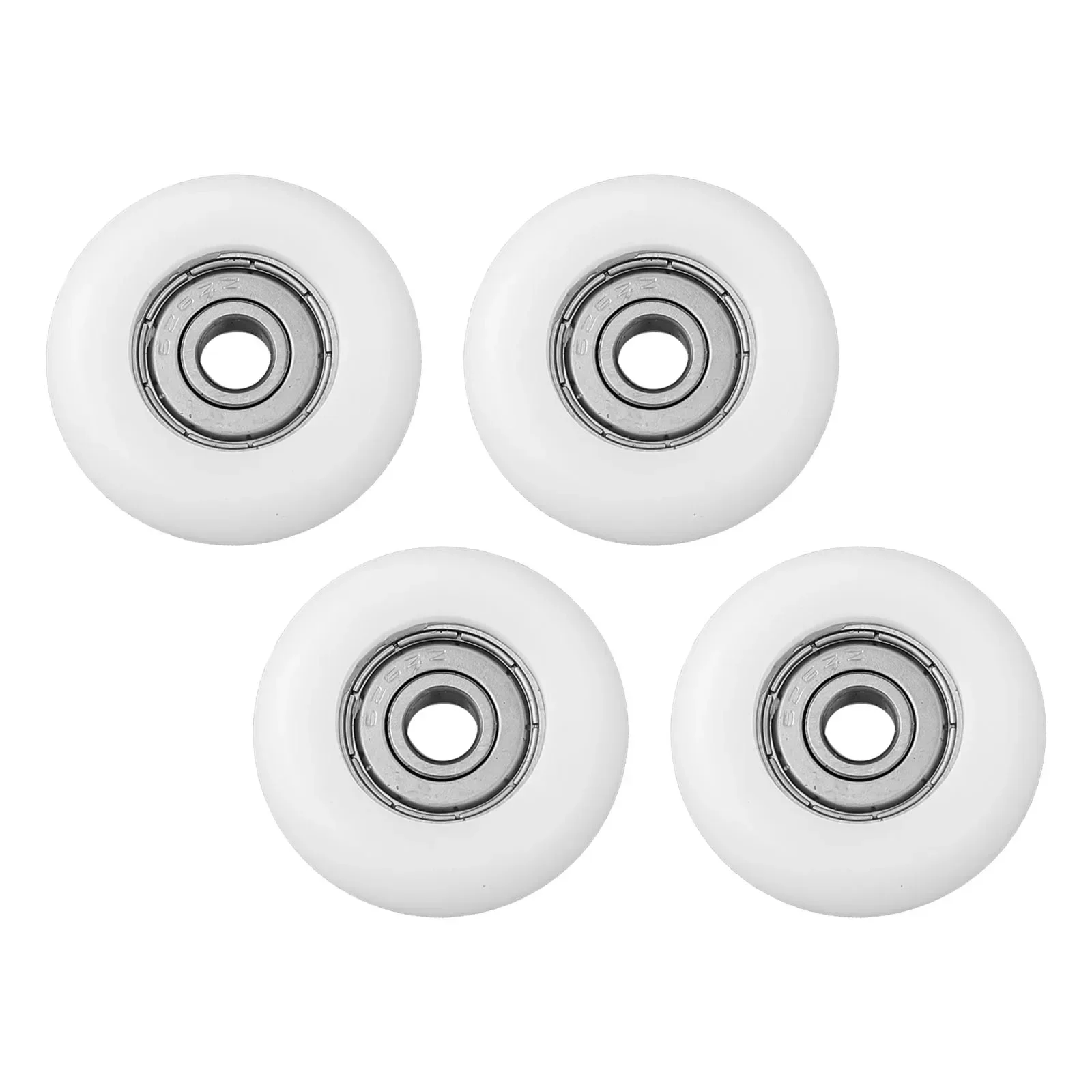 4 pz/lotto puleggia per cuscinetti a scanalatura a forma di U 30x9x6mm ruota in plastica di Nylon per guide scorrevoli, porte in vetro, finestre, parti di trasmissione