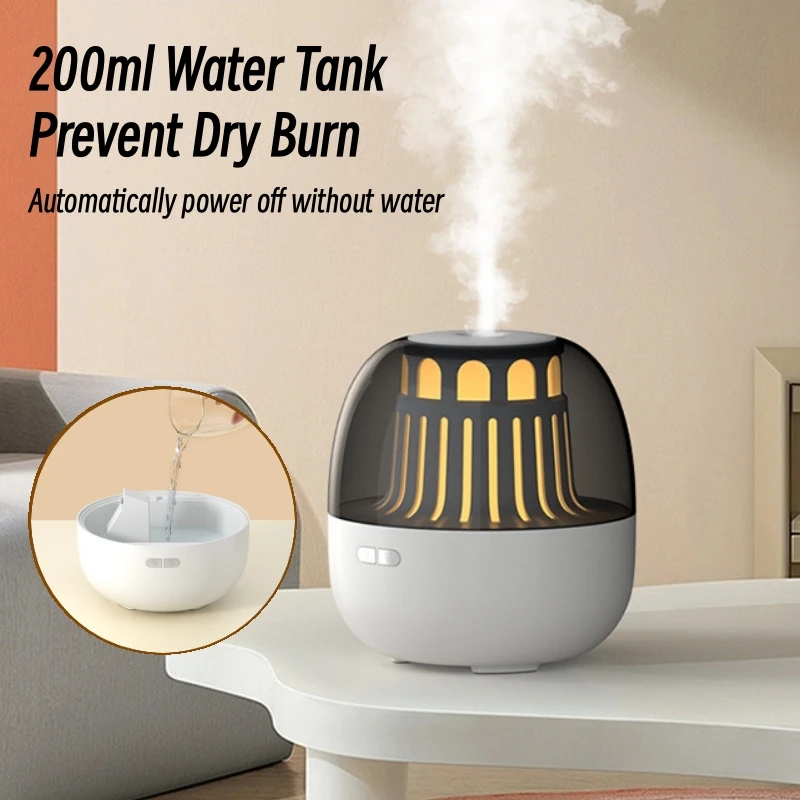 Haushalts gerät Raum Duft Aroma Diffusor kreative bunte Atmosphäre Licht Luftbe feuchter USB Ultraschall ätherischen Öl Diffusor