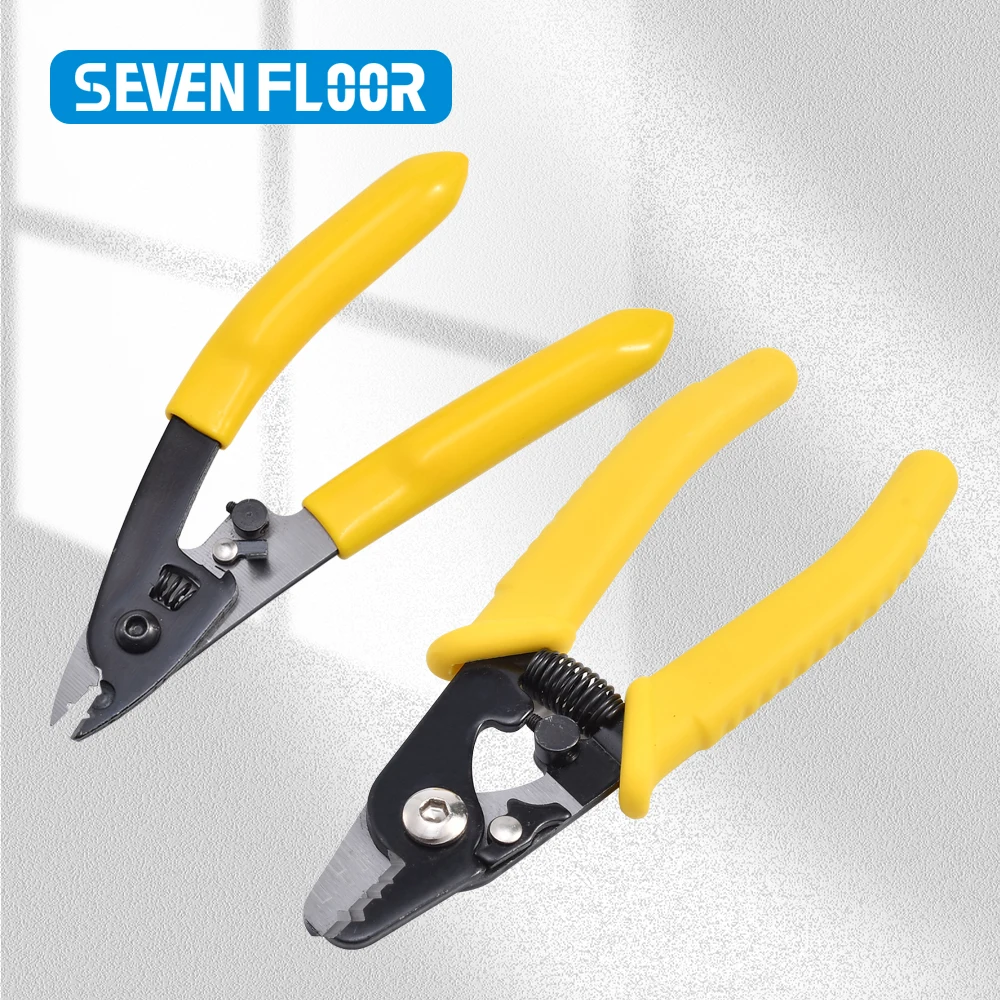 Practical  Clamp Fiber Stripping Pliers Fiber Stripper  Cable Stripping Tools Fiber Cutting Wire Strip for 250um-300um