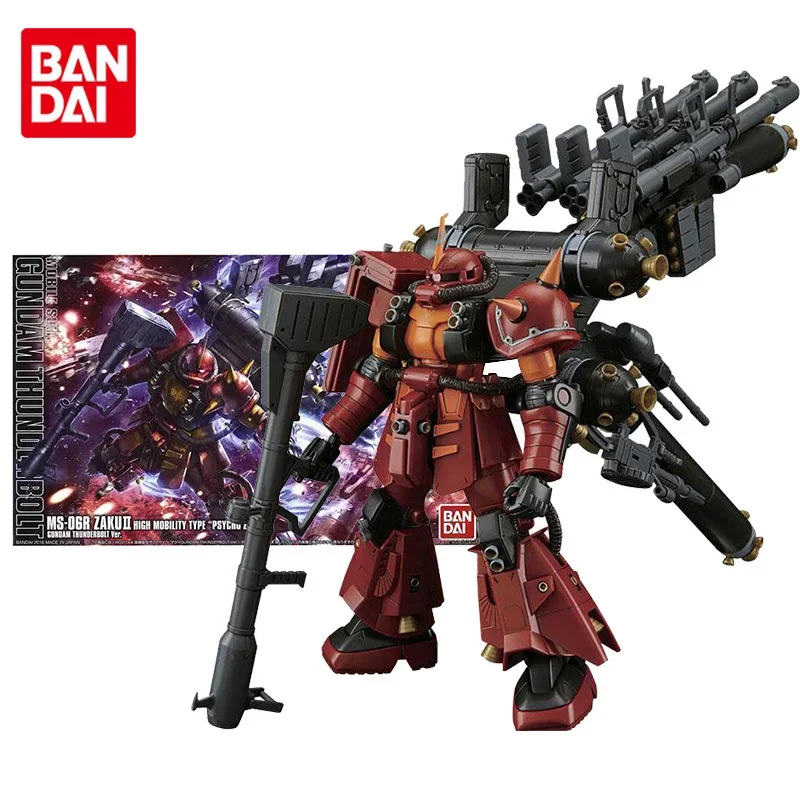 

Bandai Genuine Gundam Model Kit Anime Figure HG GT 1/144 Psycho Zaku Ⅱ Collection Gunpla Anime Action Figure Toys for Children