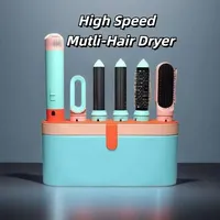 High Speed 5 in 1 Hair Styler With Electric Curling Iron Hair Curler Dryers Curling Rollers Hair Curler Straightening Brush