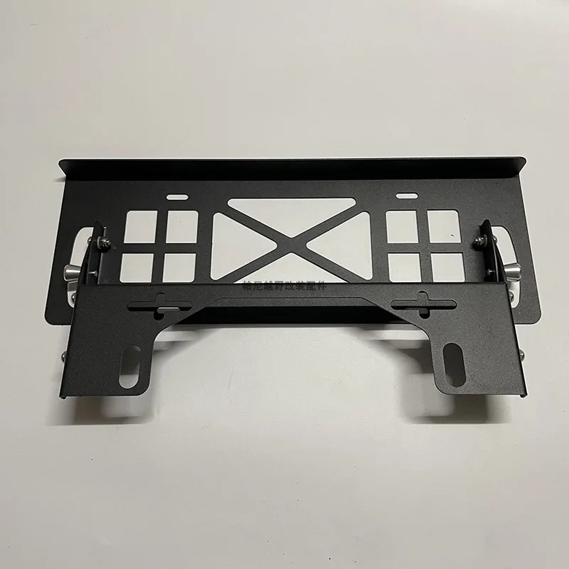 For Toyota FJ cruiser license plate frame winch mouth translation license plate frame with bumper license plate frame