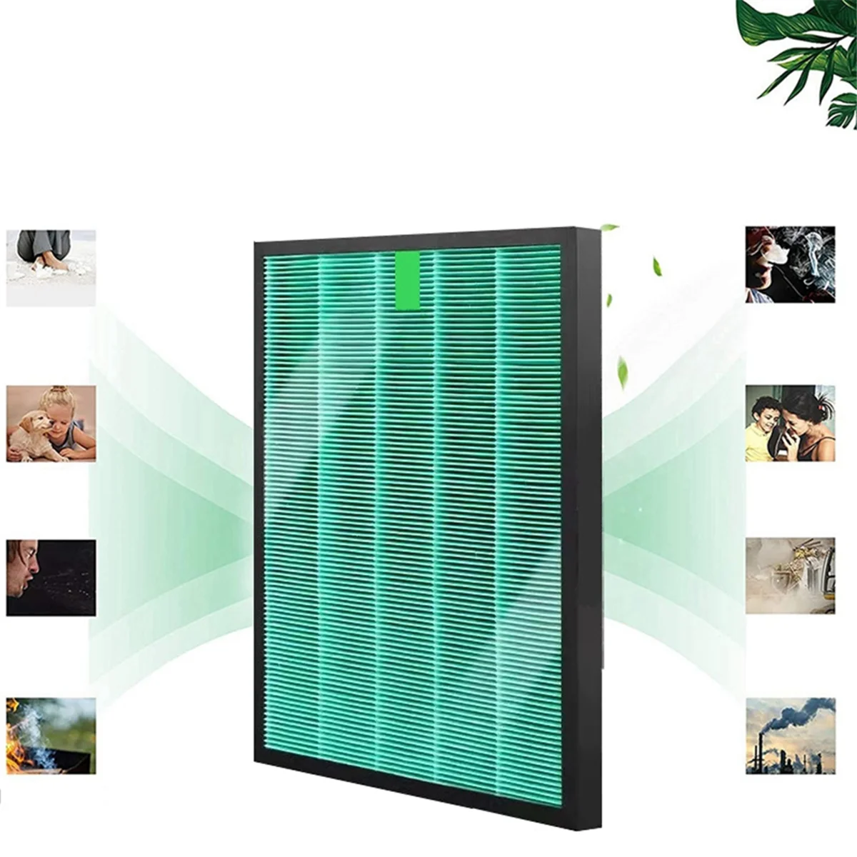 Luftreiniger-Ersatzfilter-Set für -G50 -H50 -J50 -GM50 True H13 Aktivkohle-HEPA-Filter