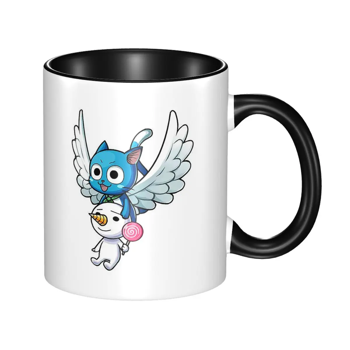 

Fairy Tail Anime Mug Funny Ceramic Coffee Cups Tea Mugs Milk Cup Drinkware Gift for Friends