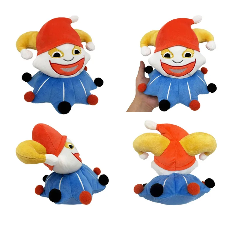 

1PCM 25cm Balatro Jimbo Joker Clown Plush Toy Stuffed Doll Figure Pillow for Poker Game Cosplay Merch Custom Adult & Kids Gift