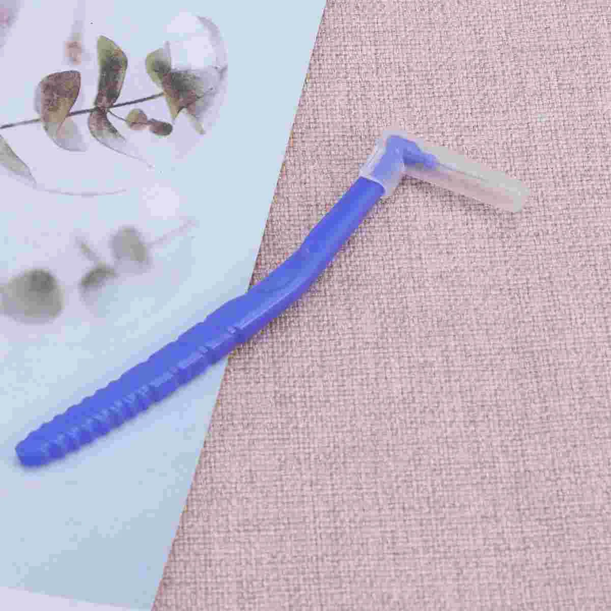 

10 Pcs Interdental Toothpick Toothbrush Cleaner Floss Sticks Cleaners Detergent