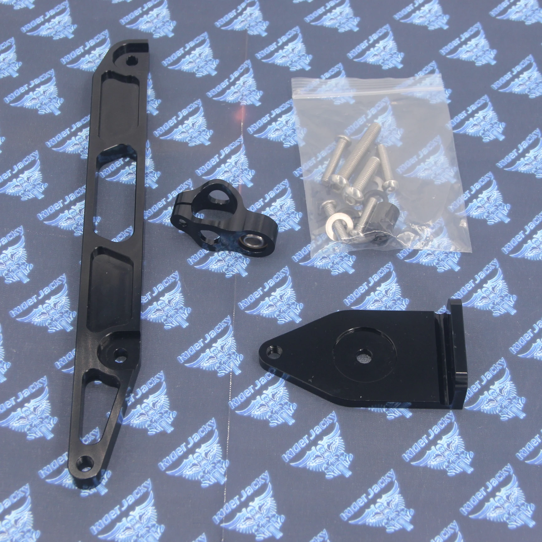 لياماها XJR1300 من 1998 إلى 2015 مجموعة مثبط التوجيه تصاعد قوس حامل امتصاص الصدمات اتجاه التخميد قوس #2