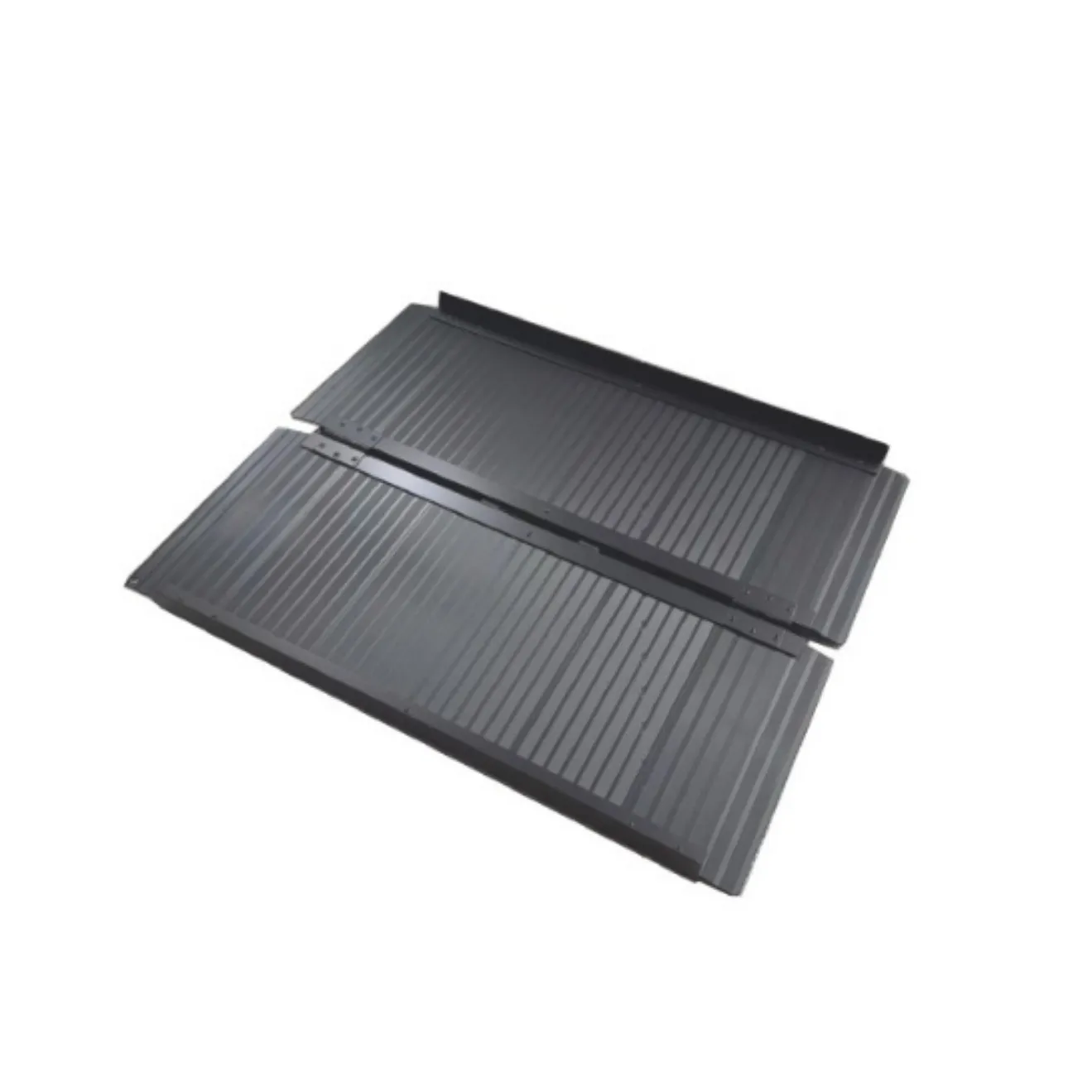 Portable Aluminum Wheelchair Ramp Non-Slip Stair Climbing Board Threshold Slope Pad For Home Handicap Mobility Use
