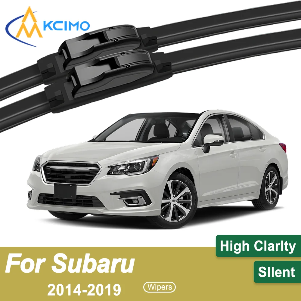 

Premium Rubber Durable Silent Windshield Wiper Blades 2pcs for Subaru Legacy BN 2014-2019 Front Wiper Blades Set