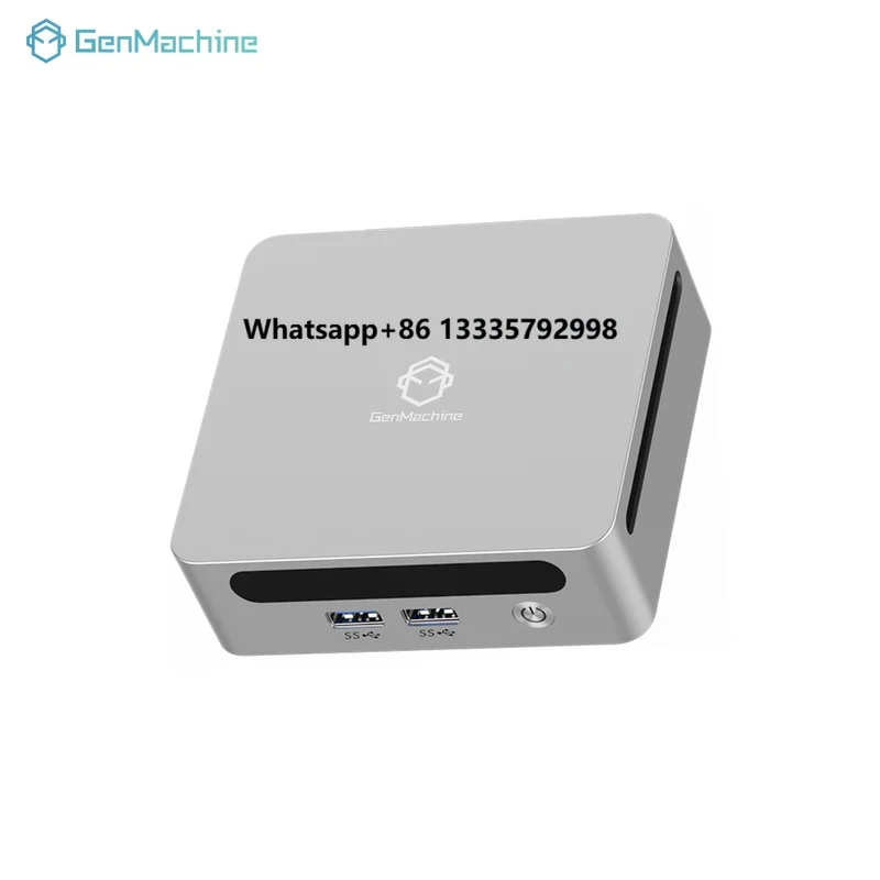 Factory Hot Sale GenMachine New Mini PC Ryzen 9 5900HX Win 11 DDR4 Max 64GB 3.3GHz up to 4.6GHz WIFI6 Mini Computer PC Gamer