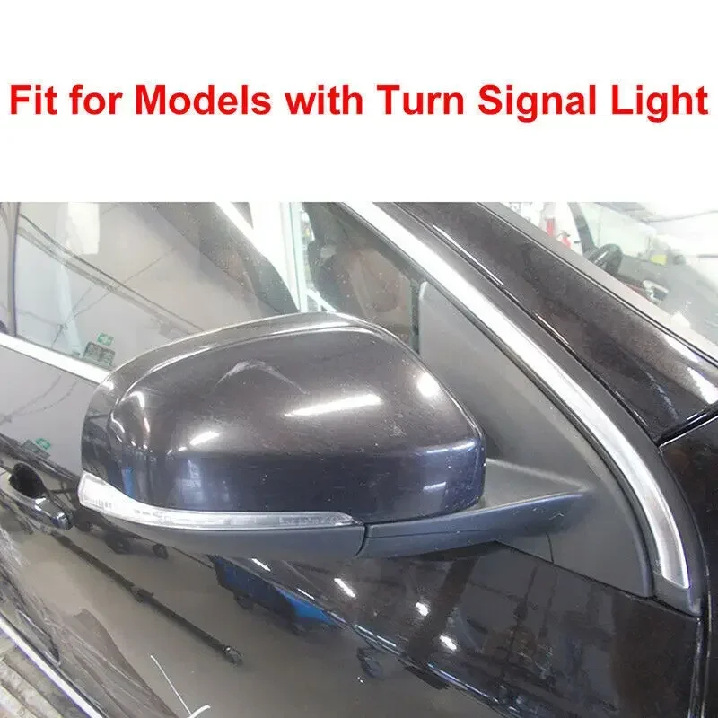 LHD لفولفو S60 T5 T6 S80 V60 2012-2016 سيارة استبدال الرؤية الخلفية غطاء مرآة جانبية غطاء الجناح الباب الخارجي الإسكان قذيفة الكسوة