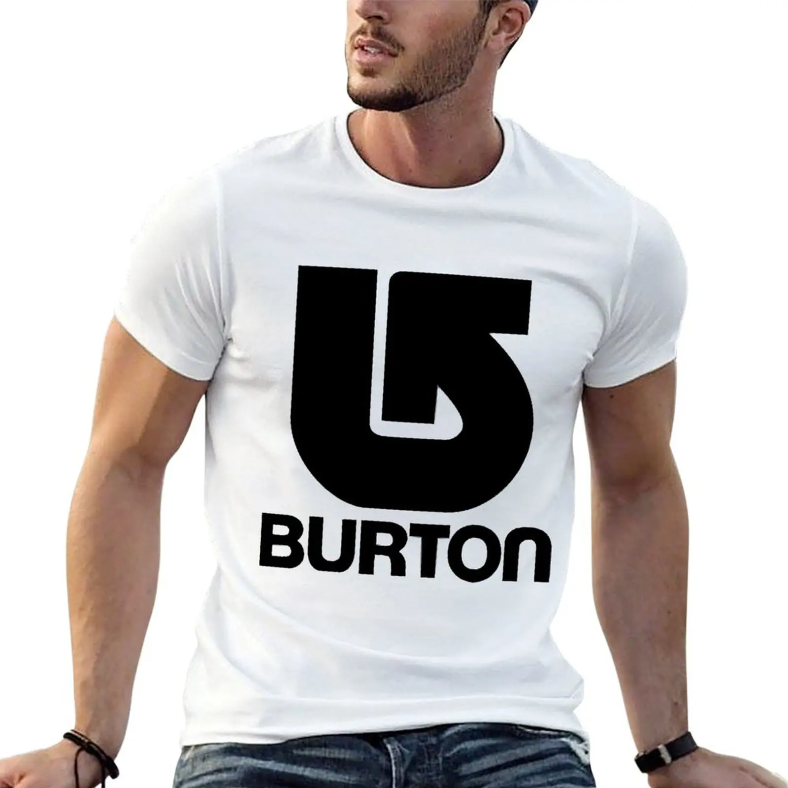 

Футболка для сноубордов, забавные рубашки, мужские футболки Burton с рисунком